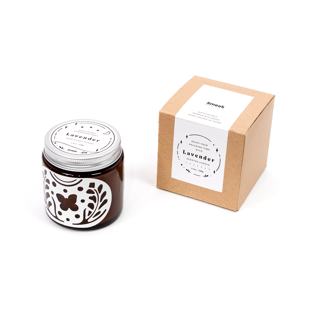 キャンドルはパッケージ付き