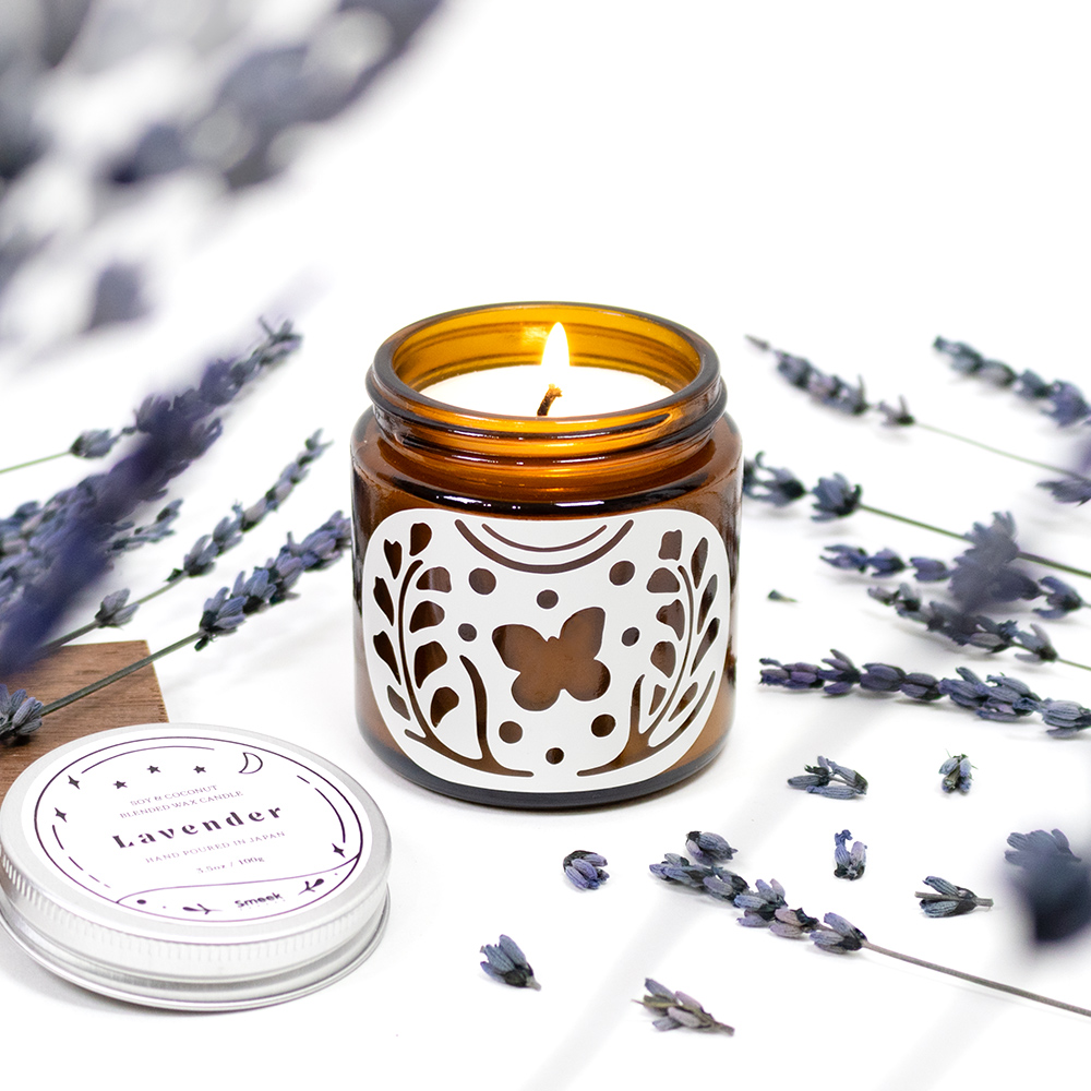 ラベンダー ソイワックスキャンドル