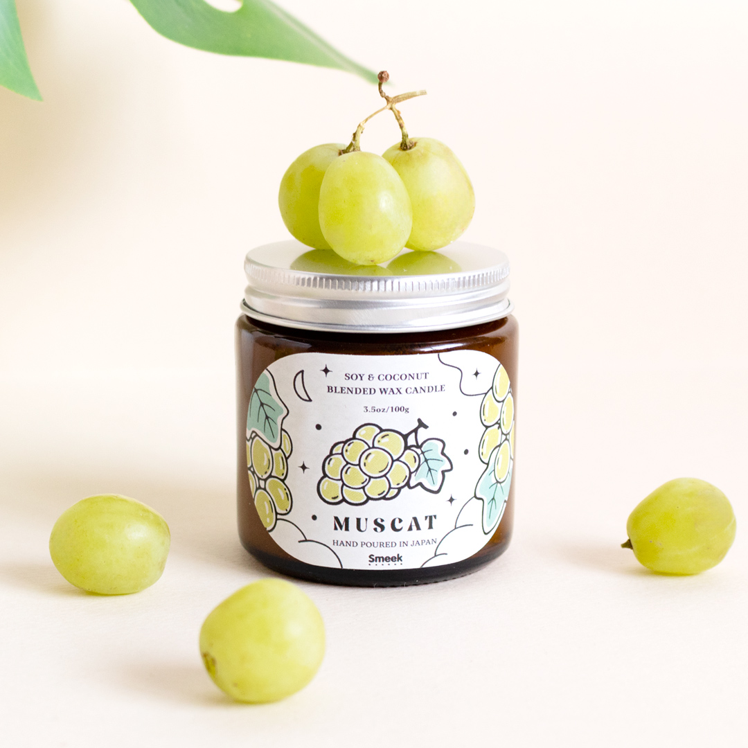 ソイアロマキャンドル『フルーツ』シリーズ