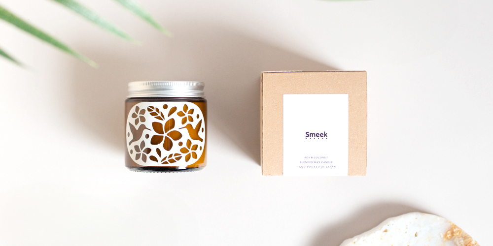 tanpに掲載のSmeekキャンドル