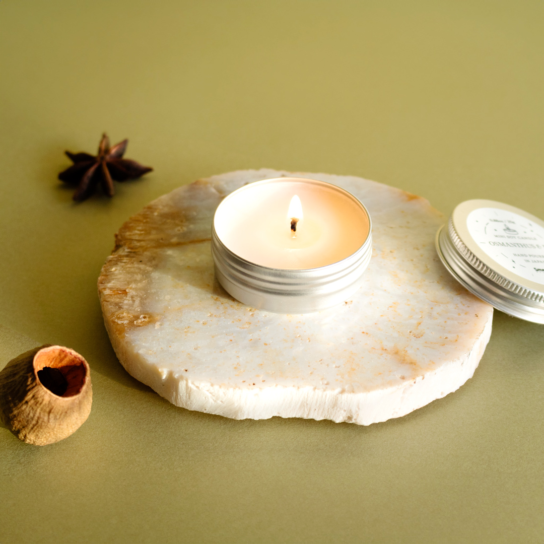 ミニキャンドルの使用イメージ